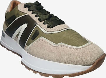 Chaussure à lacets Alexander Smith en vert : devant