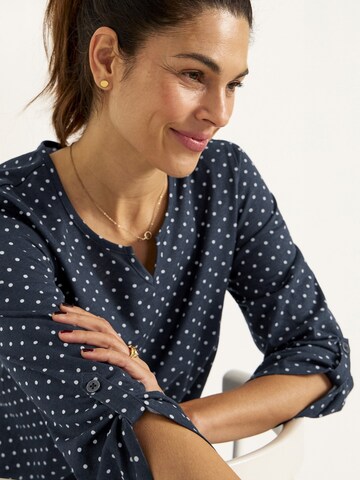 T-shirt 'Flora' Cellbes of Sweden en bleu