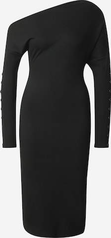 Lauren Ralph Lauren - Vestido en negro: frente