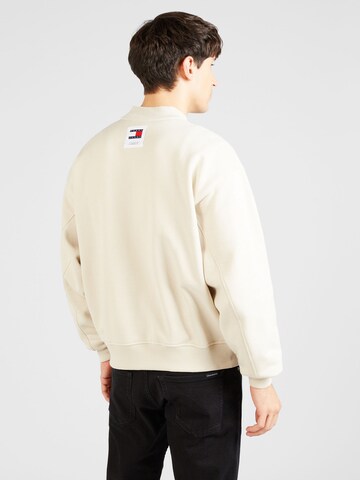 Tommy Jeans Mikina – béžová