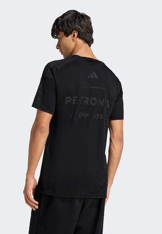ADIDAS PERFORMANCE - Camiseta funcional 'Mercedes - AMG Petronas Formula 1 Team Night Driver' en negro: frente