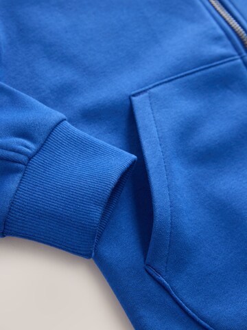 Next - Sudadera con cremallera en azul