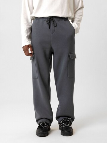 Loosefit Pantalon cargo 'Artur' Dandalo en gris : devant