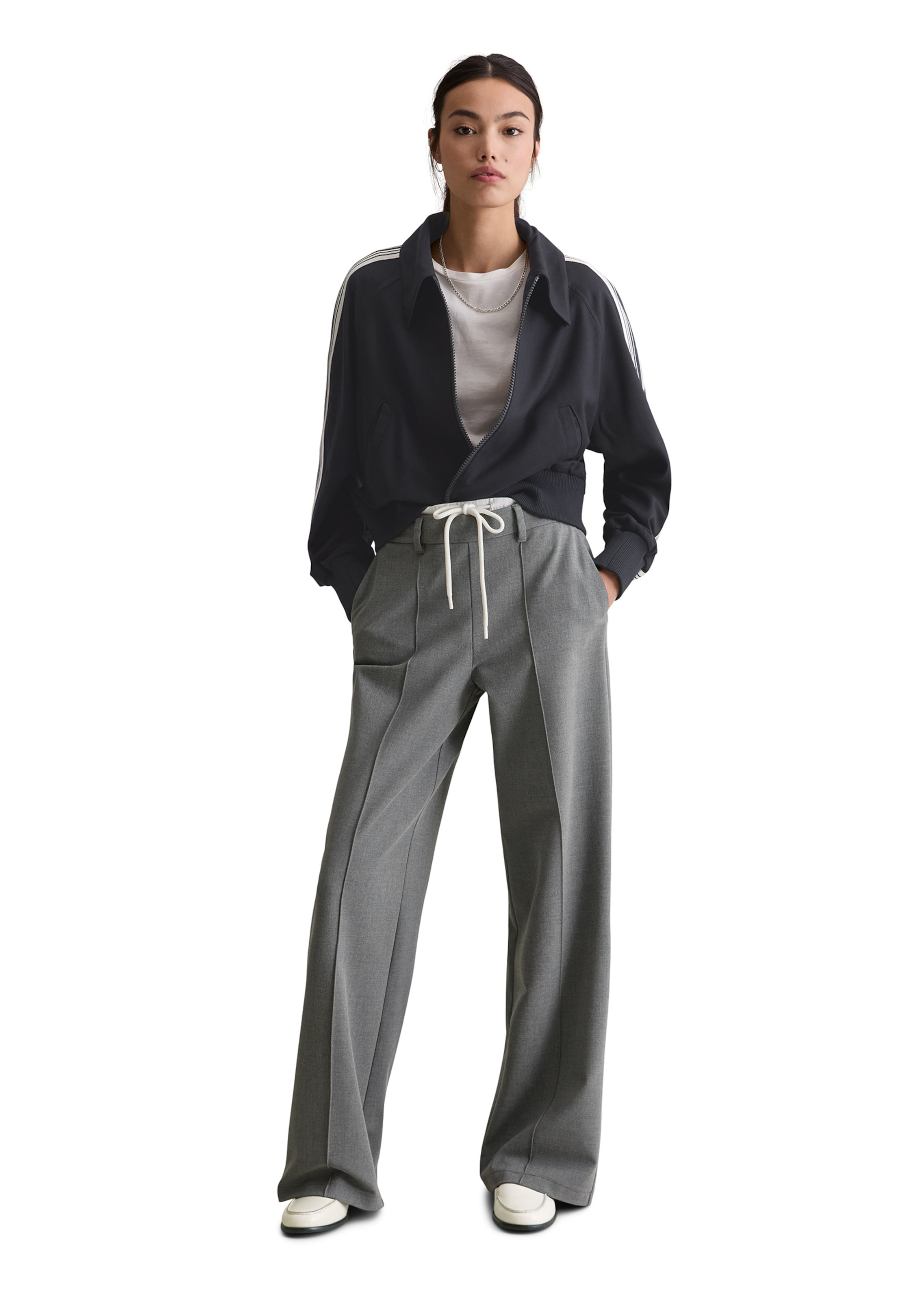 Marc O'Polo DENIM Loose fit Pants in Grey