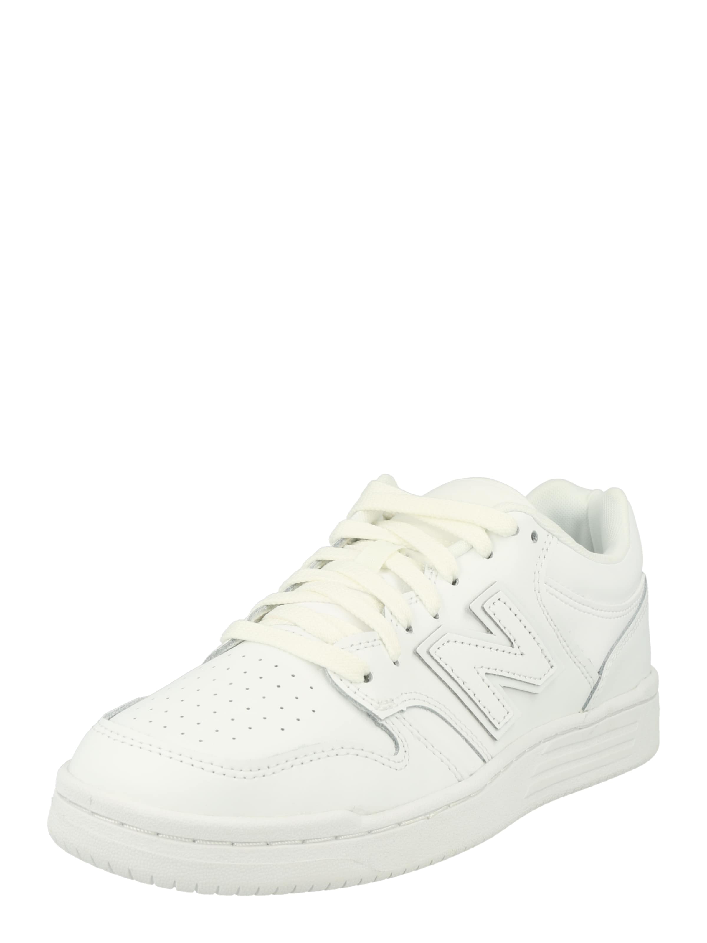 Sneaker low '480' de la new balance pe alb: față