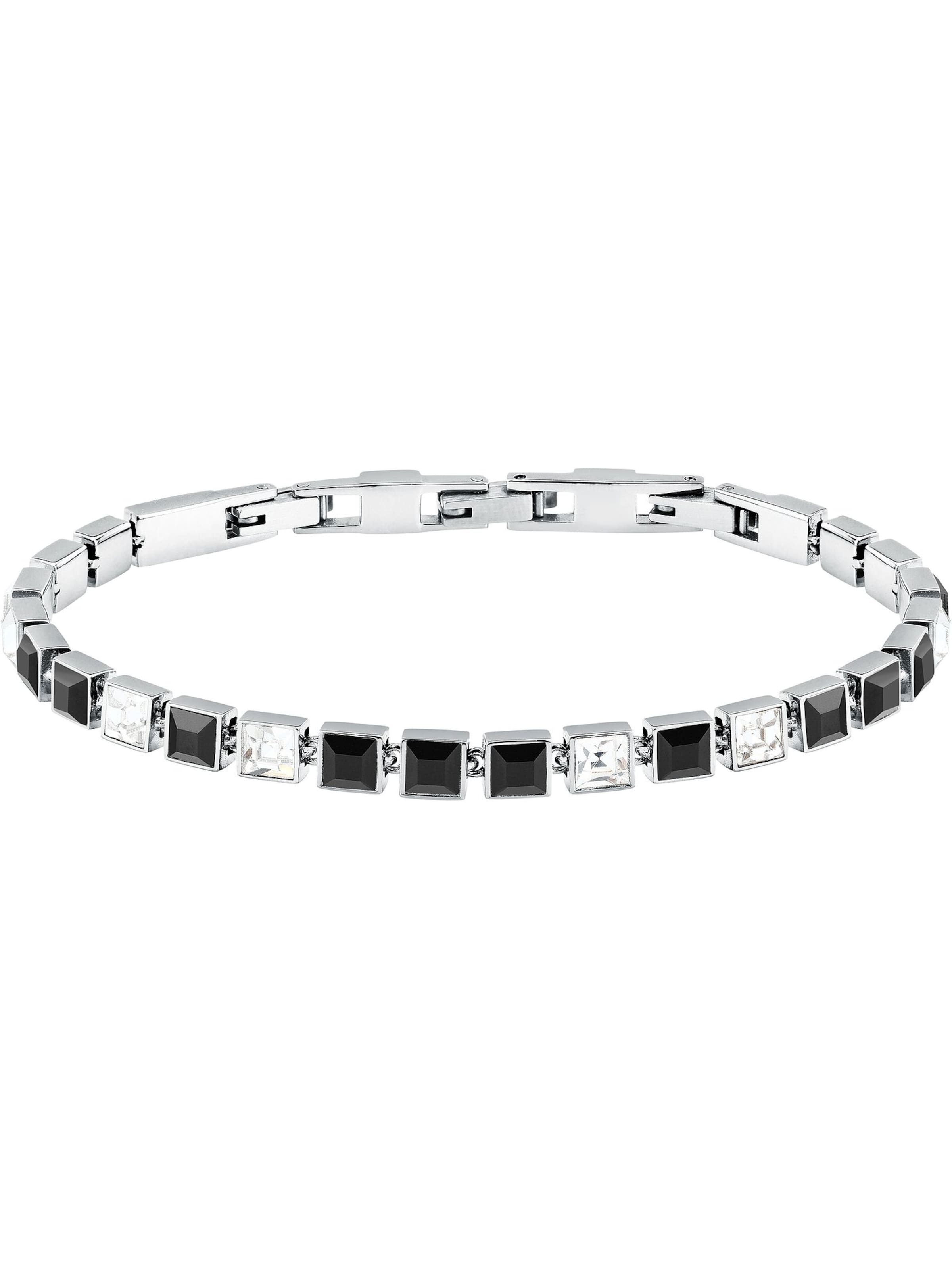 Karl Lagerfeld Armband in Schwarz: Vorderseite