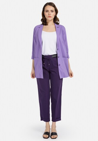 Blazer HELMIDGE en violet : devant