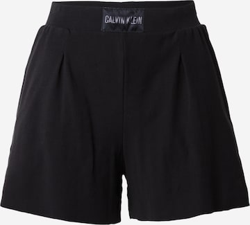 melns Calvin Klein Underwear Pidžamas bikses: no priekšpuses