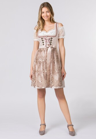 STOCKERPOINT Dirndl 'Finette' in Pink: front