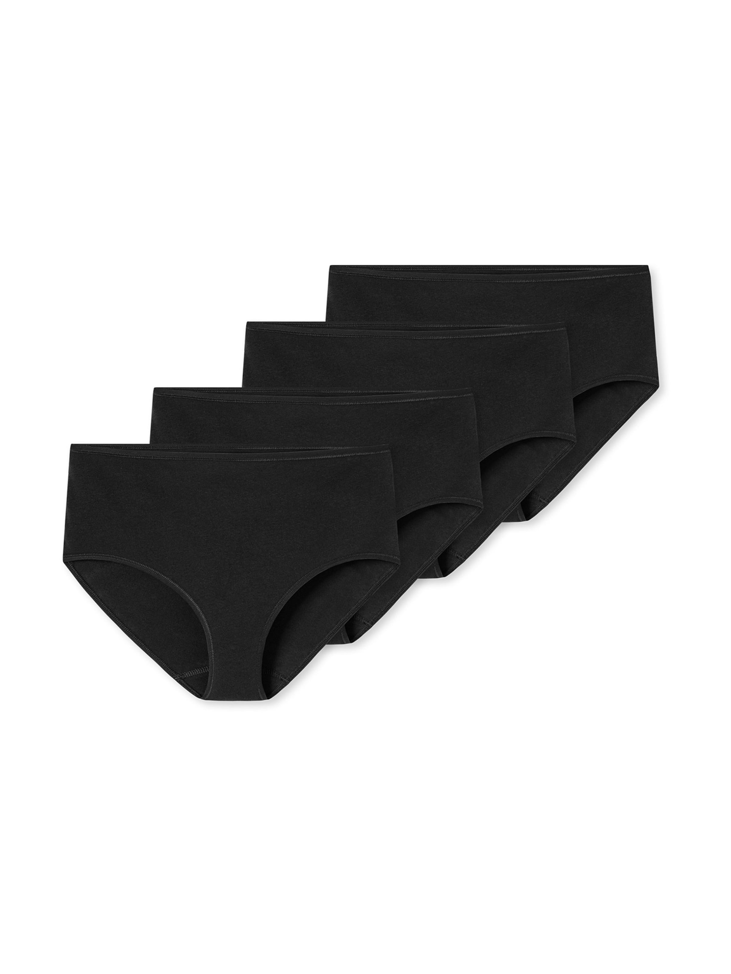 SCHIESSER Midislip ' 95-5 Serie ' in Schwarz: Vorderseite