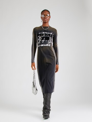 Robe 'D-UNCUT-STRIPE' DIESEL en noir