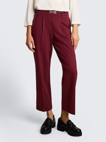 TOM TAILOR Regular Broek in Rood: voorkant