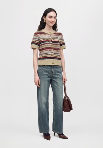 Cardigan 'CORALINE' Munthe en beige : devant