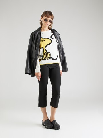 PRINCESS GOES HOLLYWOOD Pullover 'Woodstock Intarsia' i hvid