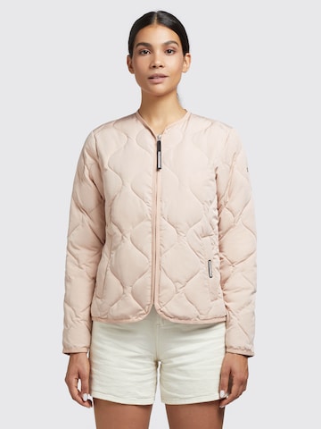 khujo Between-Season Jacket 'Alma' in Pink: front