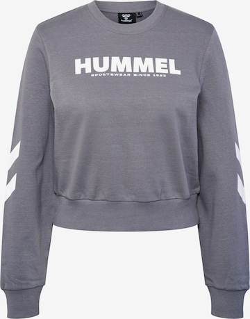 Hummel Sportsweatshirt 'Legacy' in Grau: predná strana
