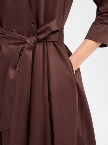 Robe-chemise Ambiance en marron