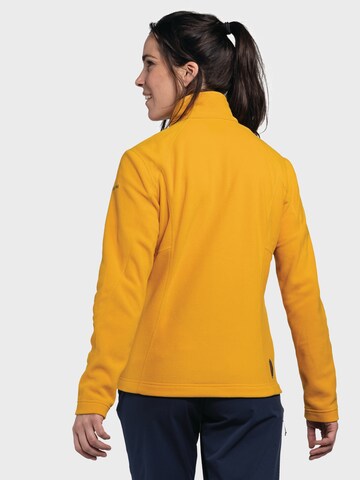 Schöffel Functionele fleece jas in Geel