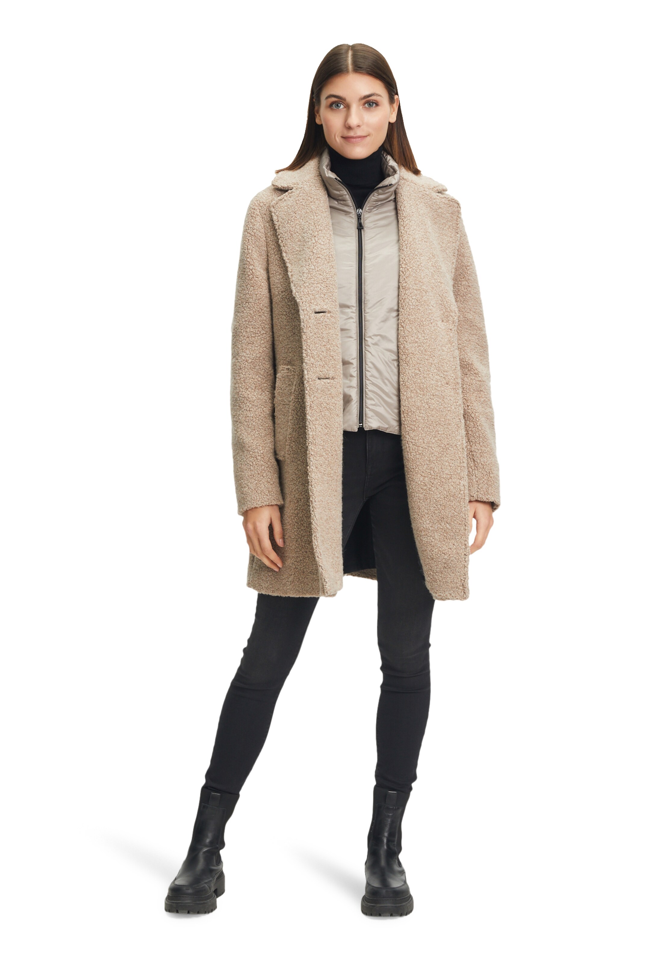 GIL BRET Mantel in Grau