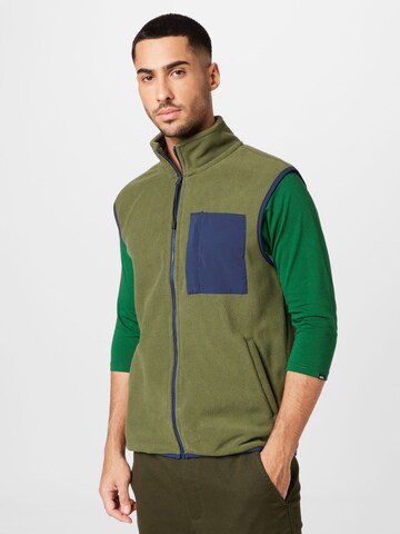 Gilet BLEND en vert : devant