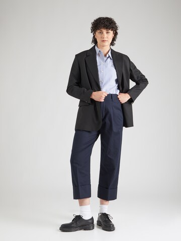 Lauren Ralph Lauren Regular Hose 'ZEEYA' in Blau