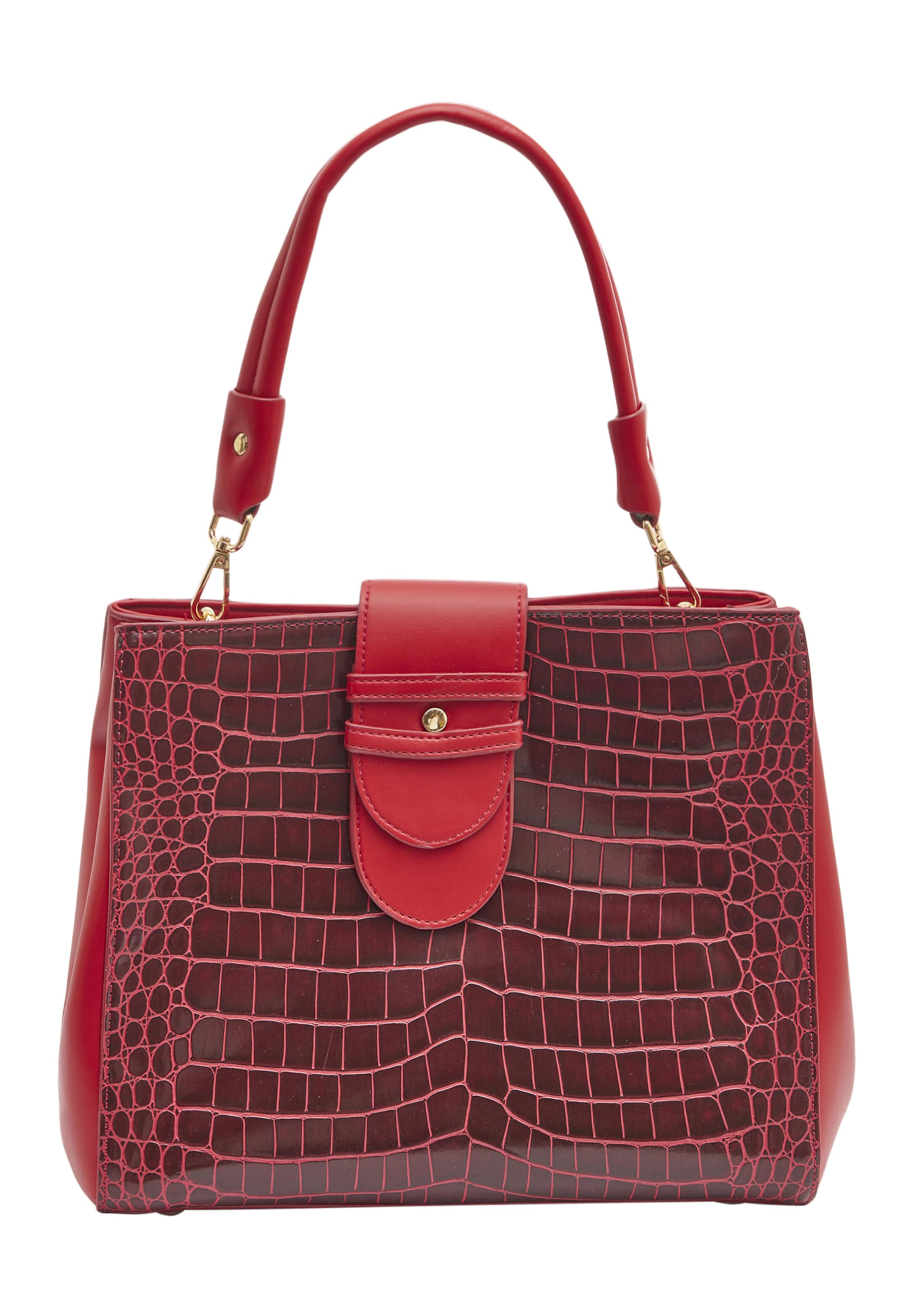 Usha Schoudertas in Rood: voorkant