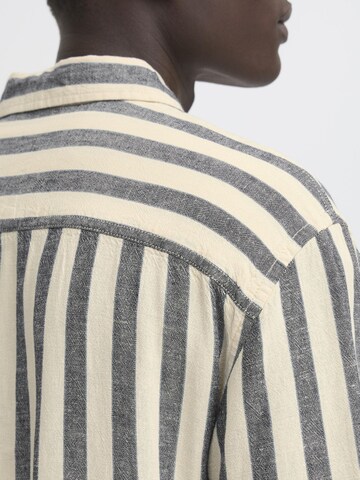 BLEND Regular fit Button Up Shirt ' BHABAN ' in Blue