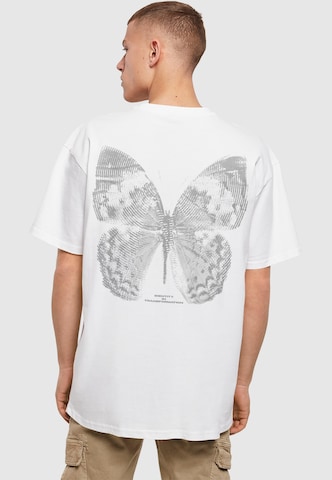 Mister Tee Тениска 'Choose Your Identity' в бяло: отпред