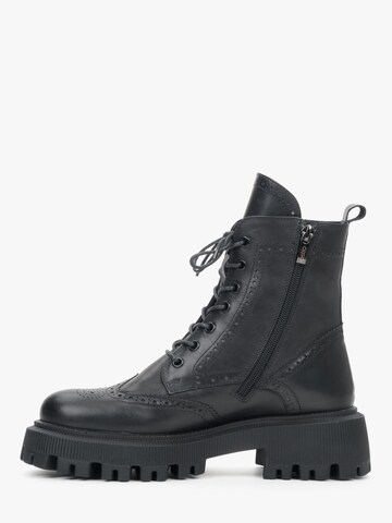 Estro Schnürstiefelette '09-2314'‌‌‌‌‌ in Schwarz