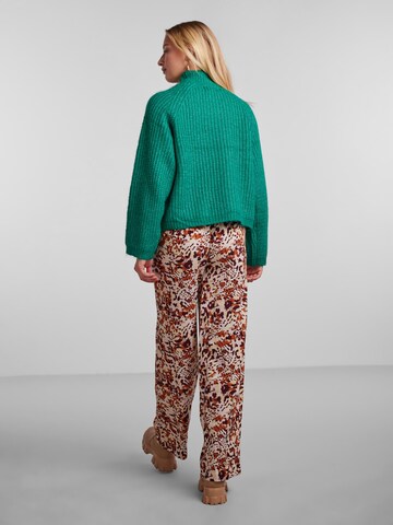 PIECES Pullover 'NELL' i grøn: forside