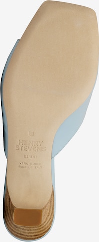 Henry Stevens Pantolette 'Harper M50' in Blau