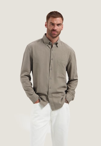Dstrezzed Regular fit Button Up Shirt 'Jayden' in Brown: front