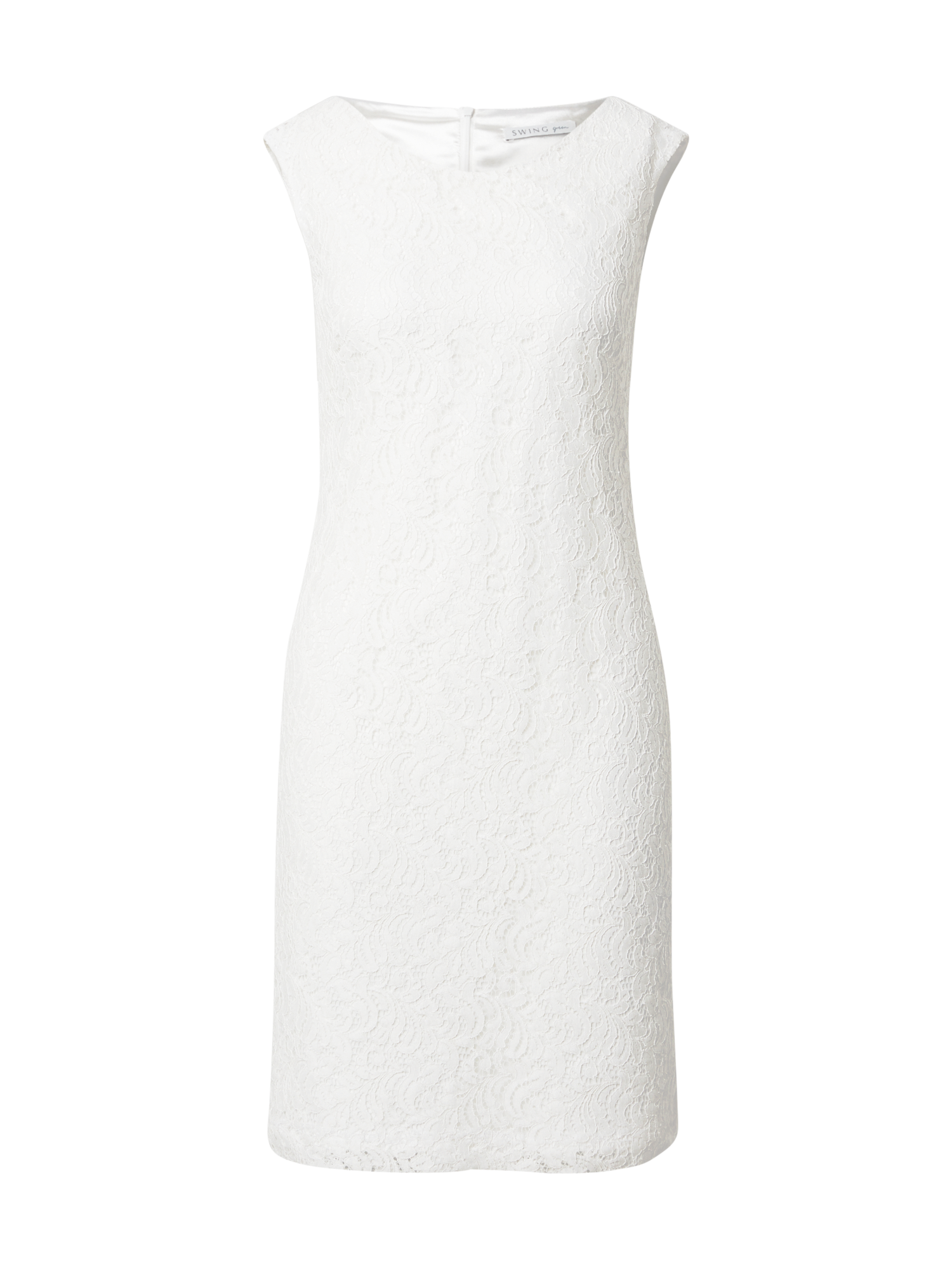 zcuwl Kobiety SWING Sukienka koktajlowa w kolorze Białym 