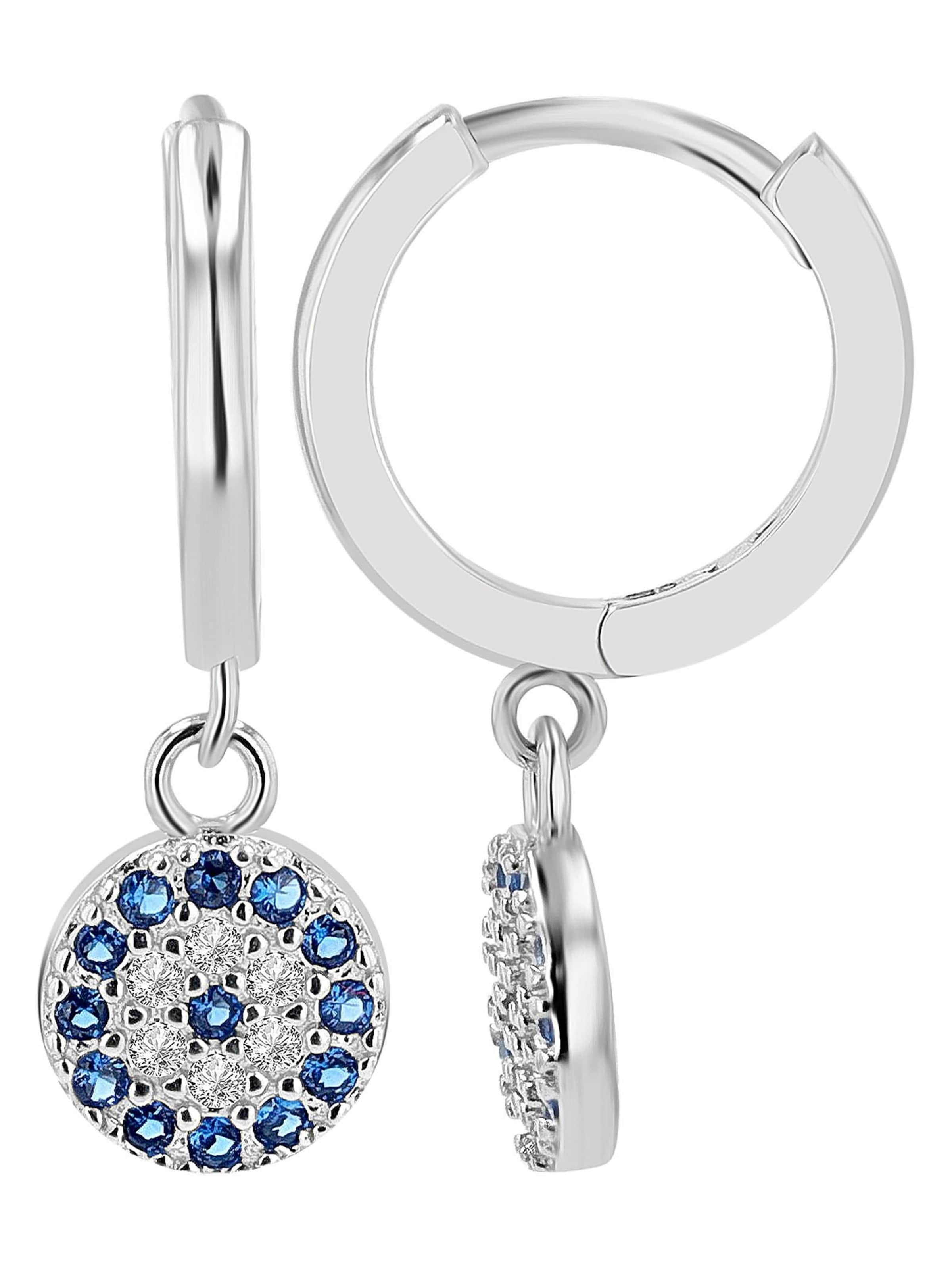 Akzent Earrings 'Amalia, 925 Sterlingsilber, langlebig' in Silver