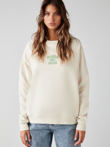 Grimelange Mikina - Béžová: predná strana