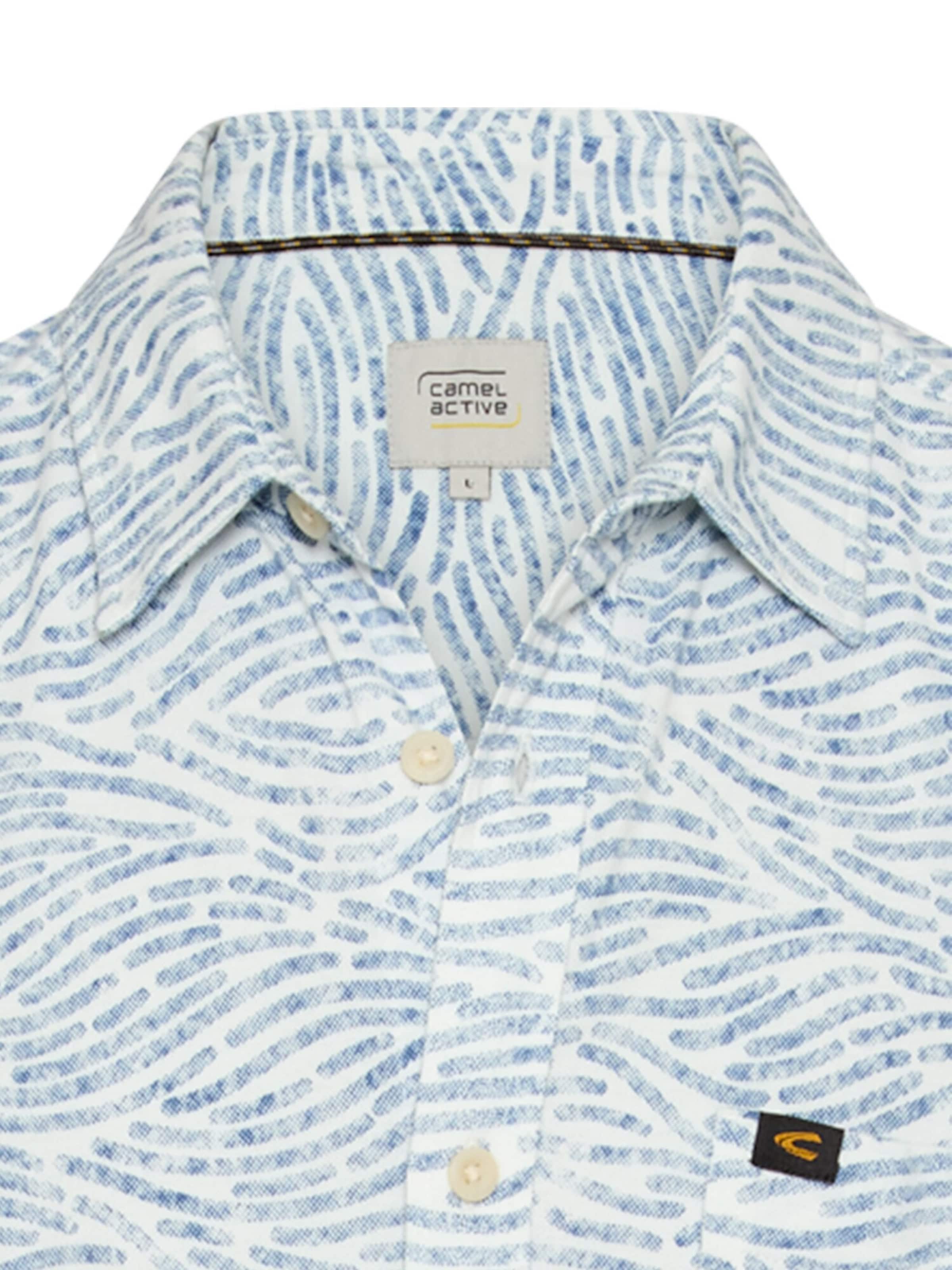 CAMEL ACTIVE Regular fit Button Up Shirt in Blue