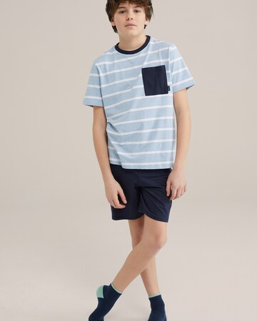 WE Fashion Ruhák alváshoz - kék: elől