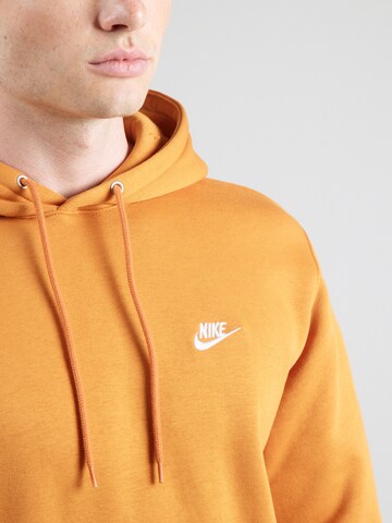 Nike Sportswear Mikina 'CLUB' – oranžová