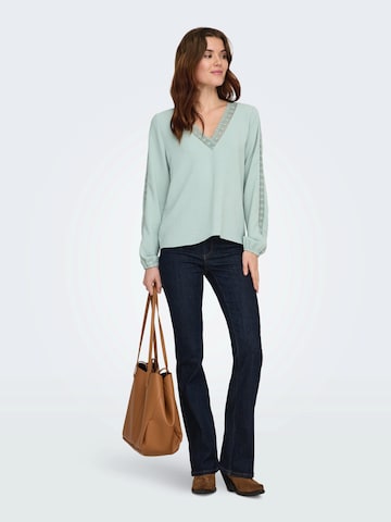 Chemisier 'ONLGREGOR METTE' ONLY en vert