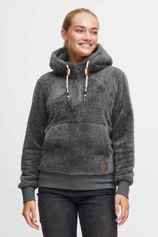 Sweat-shirt 'Anoush' Oxmo en gris : devant