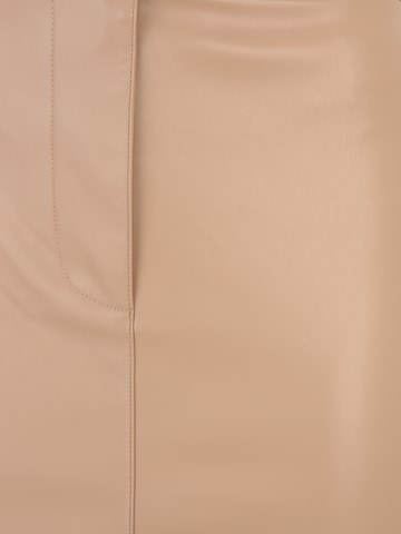 River Island Petite Skirt 'COLUMN' in Brown