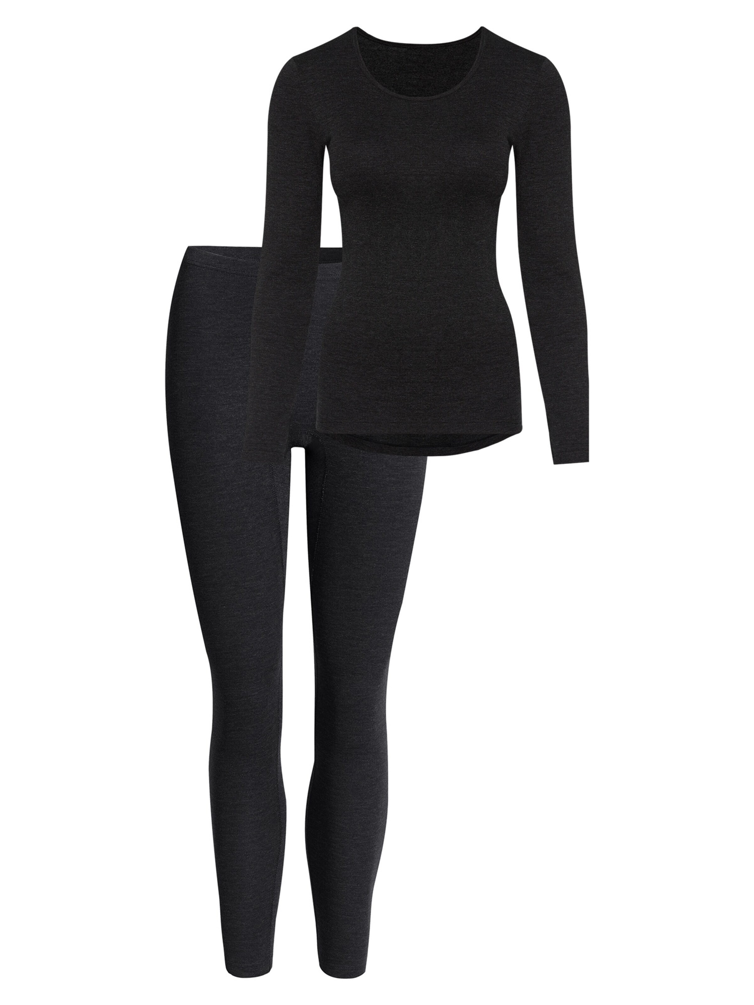 CON-TA Base Layer 'Basic' in Black: front