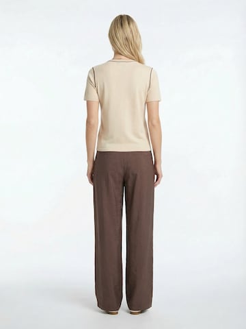 Tricou 'Stella' de la Guido Maria Kretschmer Women pe bej