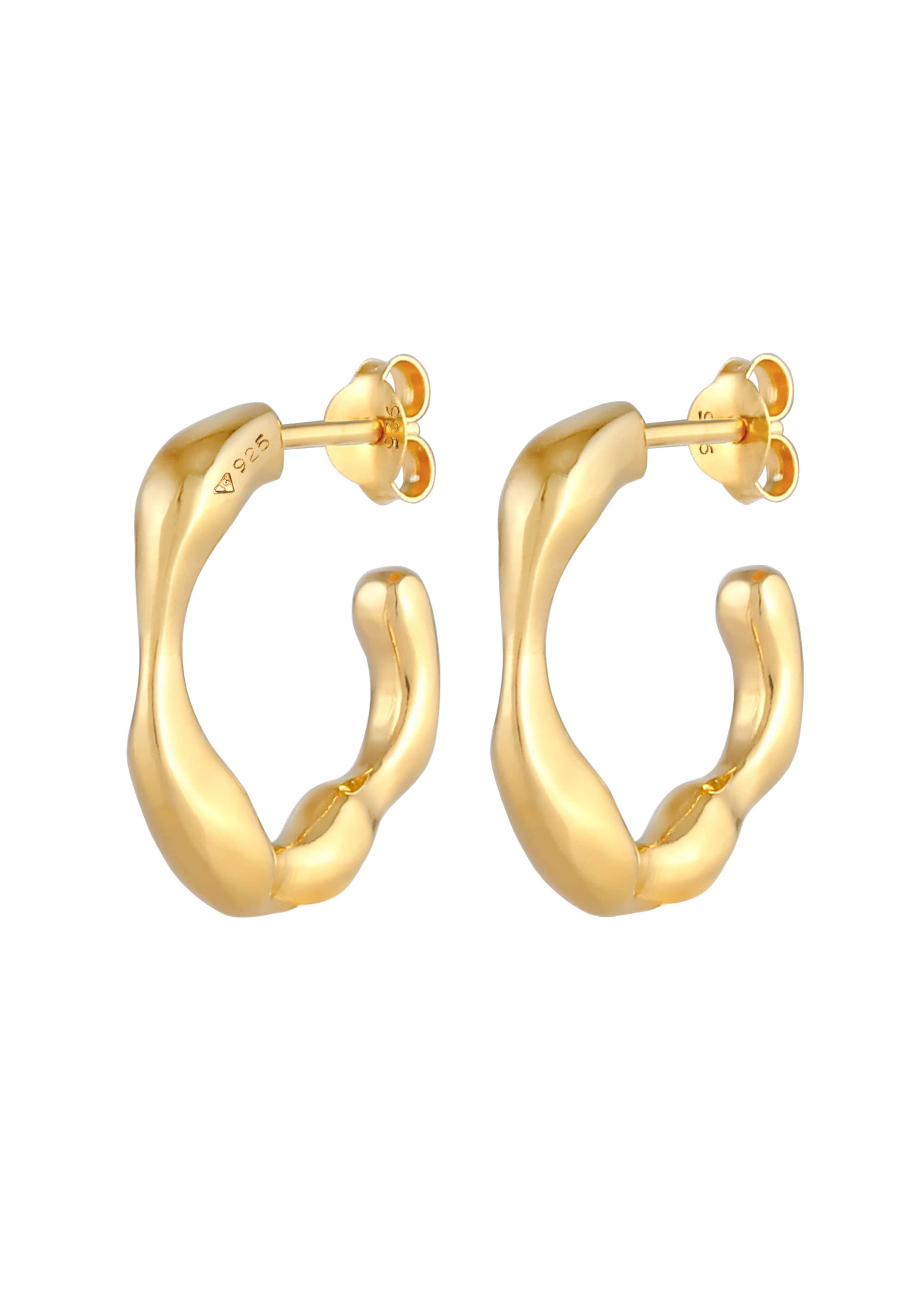 ELLI PREMIUM Earrings in Gold: front