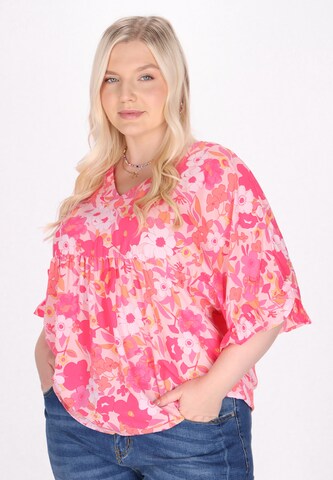 IZIA Blouse in Pink: front