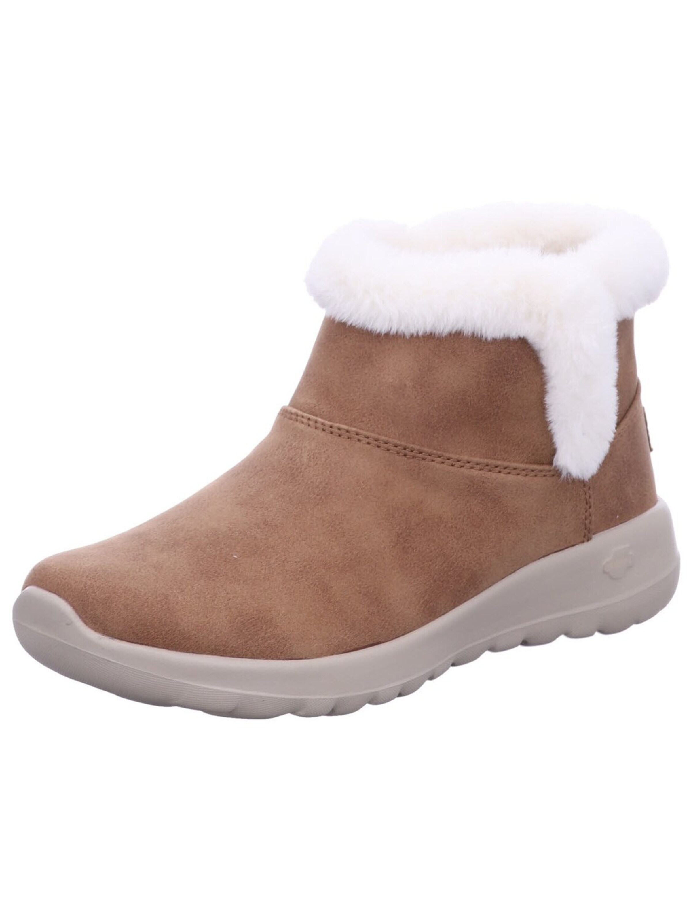 SKECHERS - Botines con cordones 'Schnürstiefel Damen 144013 CSNT Kunststoff (Synthetik) in braun' en marrón: frente