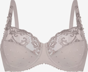 FELINA Minimiser Bra 'Secret Delight' in Grey: front