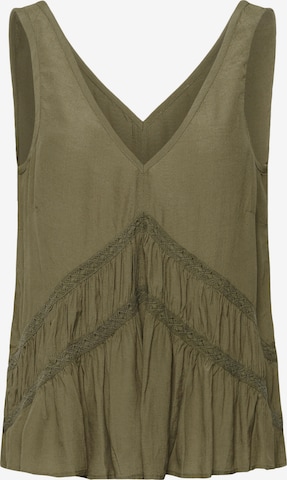 SOAKED IN LUXURY Top 'Kleio' in Groen: voorkant