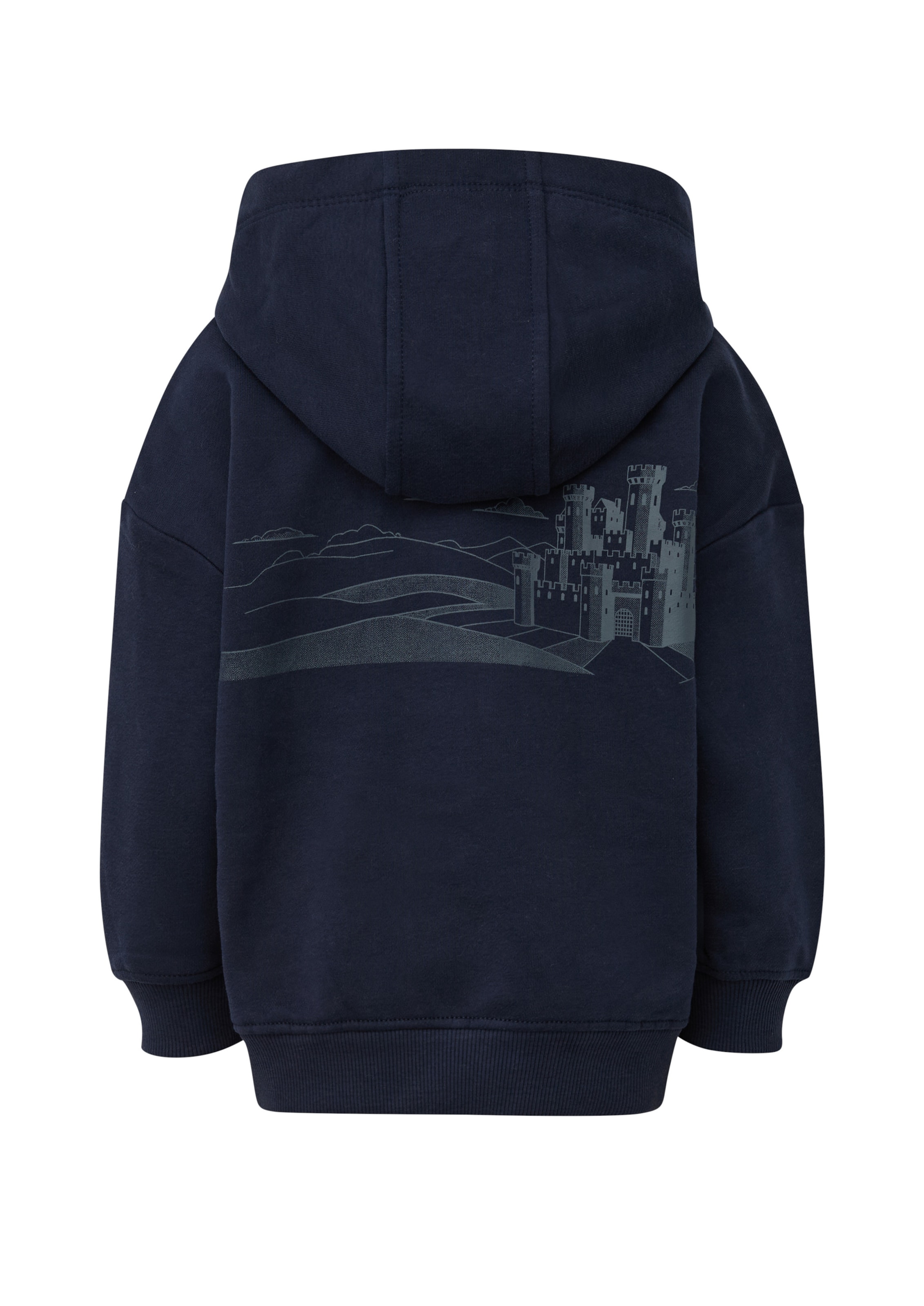 s.Oliver Sweatshirt in Blauw: terug