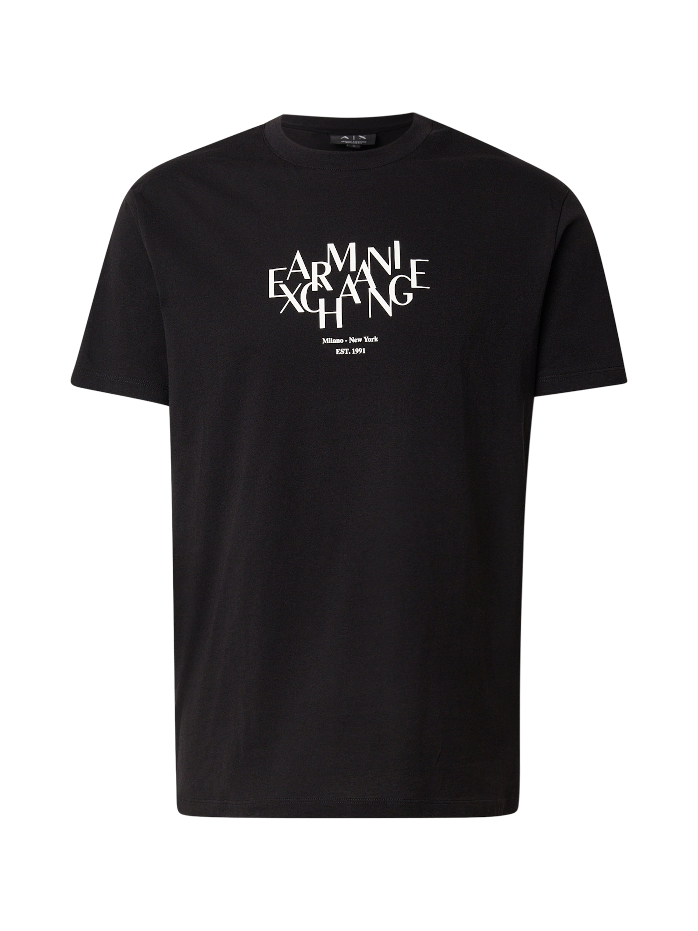 ARMANI EXCHANGE Bluser & t-shirts i sort: forside